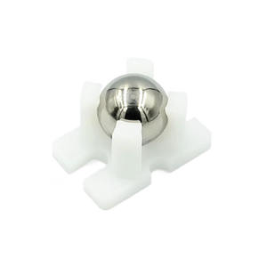 Roue universelle à billes en acier Vacuum W420, châssis de voiture intelligent à 2 roues, Bullseye Nylon Mbot N20 - Product Image 4