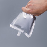 Pochette à bec verseur biodégradable de 250 ml en aluminium pour liquides, format vertical, de qualité supérieure, fabriquée en Chine