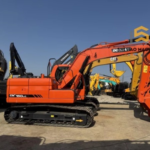 รถขุดไฮดรอลิกตีนตะขาบ DOOSAN DX150LC ขนาด 15 ตัน ได้รับการรับรองจาก EPA นำเข้าแท้สำหรับงานก่อสร้างสะพาน - Product Image 1