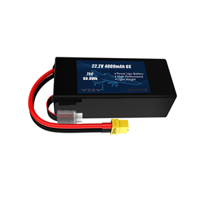 대량 도매 고속 75C 배터리 6S 22.2V 6500mAh 리포 배터리 팩 UAV 드론 응용용 - Product Image 3