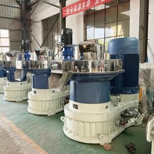 Automatische 6/12mm Ring Matrize Holz pellet herstellungs maschine Hohe Produktivität Sägemehl Biomasse Pellet Herstellung für Tierfutter Neu