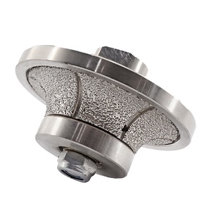 B-loại chân không <span class=keywords><strong>brazed</strong></span> kim cương tay hồ sơ Router bit góc máy xay nửa bullnose Mài hồ sơ bánh xe cho đá granit đá cẩm thạch - Product Image 1