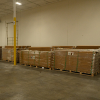 Panneaux muraux acoustiques en bois, lambris décoratifs en PVC et placage MDF, absorbants le son en polyester, pour entrepôt américain