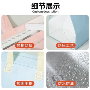 Insulated Cooler <b>Bag</b> 1L Dual Temperature Use For Food And Drink Transport - Product Image 4