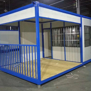 Poste de garde métallique intégré résistant aux intempéries pour système de patrouille - Product Image 1