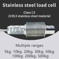Cellule de charge LBW Convoyeur Poutre en acier 500kg 10kg Cellules de force de pesage 30kg Balance 200kg Cellule de charge en acier inoxydable de haute précision