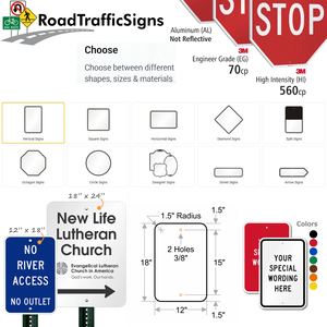 Ensemble de panneaux de signalisation pour vélo, panneaux de voie cyclable/<span class=keywords><strong>route</strong></span>/partage de la <span class=keywords><strong>route</strong></span>, conformes à la norme MUTCD, pour la sécurité des villes et des sentiers cyclables - Product Image 6