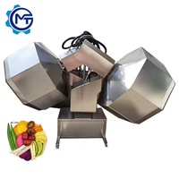 Dehydraterende groente- en fruitmixer, meel- en snoepmixer, continue smaakversterker, automatische poederstrooier met enkele trommel voor kruiden.
