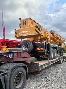 2015 Zoomilon ZTC550 55 Ton Used Crawler Crane with Engine Gearbox <b>Motor</b> PLC <b>Control</b> - Product Image 3