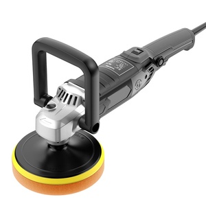 Polisseuse rotative électrique industrielle 1050W pour voitures et bateaux, 7 vitesses variables, poignée détachable, ponçage, polissage, cirage - Product Image 1