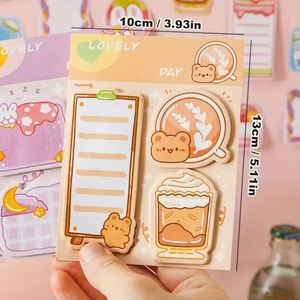 Creative Cartoon Animal High Quality Sticky Notes Must-Have School Supplies for Students in Back-to-School Season <b>Memo</b> <b>Pad</b> - Product Image 2