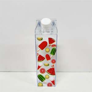 Bouteille d'eau sport minimaliste de haute qualité, sans BPA, 500 ml/1000 ml, anti-fuite, pour les fêtes, avec logo personnalisé - Product Image 6