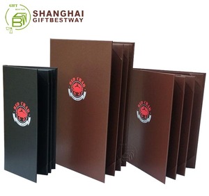 Chất lượng cao 4 tấm đặc biệt menu bìa 6 lượt xem 4.75 ''x 11'' 8.5 ''x 11'' 8.5 ''x14 bảng điều chỉnh Menu - Product Image 6