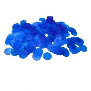 Fichas de Juego de Mesa de Material PS de 19 mm, Accesorios para Bingo, Transparentes, Coloridas, Piezas Pequeñas, Monedas para Juegos de Cartas y Ajedrez - Product Image 3