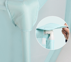 PPEN1 <span class=keywords><strong>2</strong></span>*2m parc pour bébé pliable bébé gym blocs de cheval à bascule jouet éducatif bébé parcs de sécurité grand parc de sécurité pour tout-petits - Product Image 6