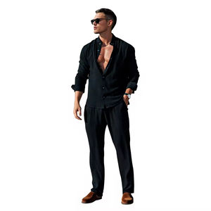 Conjuntos <span class=keywords><strong>de</strong></span> Camisas <span class=keywords><strong>de</strong></span> <span class=keywords><strong>Lino</strong></span> <span class=keywords><strong>para</strong></span> Hombre al por Mayor, Logotipo Personalizado, Camisas <span class=keywords><strong>de</strong></span> <span class=keywords><strong>Lino</strong></span> Ligeras <span class=keywords><strong>de</strong></span> Alta Moda Casual <span class=keywords><strong>para</strong></span> Uso Diario - Product Image 3