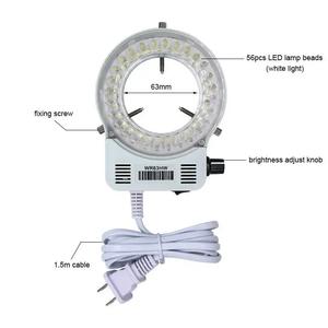 歯科用デスクトップ顕微鏡8x10x拡大鏡、LEDライト付き歯科用実験装置 - Product Image 3