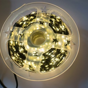 New Màu Xanh Lá Cây Chuỗi Đèn Dây Đồng Sao Cổ Tích Đèn <span class=keywords><strong>LED</strong></span> Cho Vườn Nho Trang Trí 220V Bầu Không Khí Cho Cây Giáng Sinh - Product Image 5