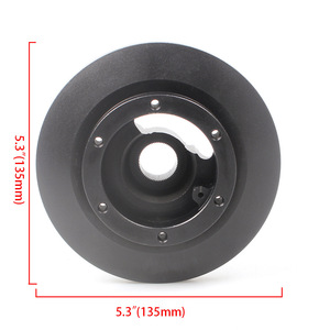 อะแดปเตอร์ดุมพวงมาลัย Rastp อะลูมิเนียมอัลลอยสำหรับ E36H BMW E39สีดำพร้อมสายไฟและสกรู - Product Image 2