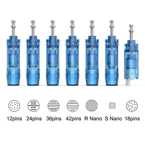 Cartuchos de <span class=keywords><strong>Agujas</strong></span> Desechables de Acero Inoxidable M8S A8S A9 A11 <span class=keywords><strong>para</strong></span> Dr. Pen, 12/18/24/36/42 Pines, <span class=keywords><strong>Agujas</strong></span> Nano Micro <span class=keywords><strong>para</strong></span> Maquillaje Permanente - Product Image 2