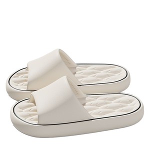 Eva <b>Slides</b> Summer Anti Odor <b>Indoor</b> Home Bath Slipper For Men Women Open Toe Solid Color EVA Lining Outsole - Product Image 3