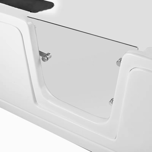 Baignoire rectangulaire en acrylique <span class=keywords><strong>avec</strong></span> douche <span class=keywords><strong>pour</strong></span> personnes âgées et handicapées, baignoire à entrée facile blanche, <span class=keywords><strong>porte</strong></span> en verre et acrylique - Product Image 5
