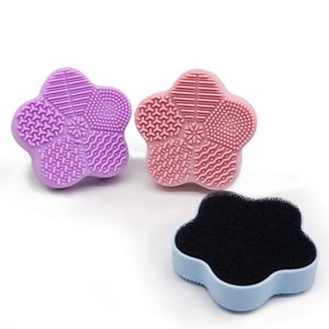 Dry Cleaning Silicone Sponge Cleaning Box Household Rubber <b>Makeup</b> <b>Brush</b> Cleaner <b>Case</b> Beauty Tools <b>Case</b> - Product Image 4