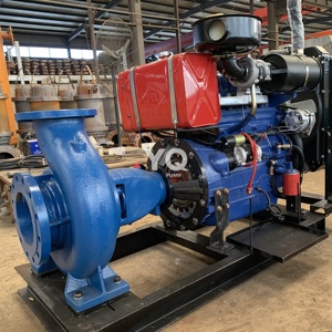 ปั๊มน้ำแบบดูดปลายทางชนิดแรงเหวี่ยง 20 แรงม้า ปั๊มดูดปลายทางแบบใช้น้ำมันดีเซลและไฟฟ้า - Product Image 1