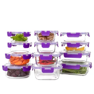 Baby Reusable Small Glass Storage Jars 4 Oz Leak-Proof Baby Glass Food  Containers with Airtight Locking Lids - China Baby Glass Food Storage Jars  and Baby Food Container price