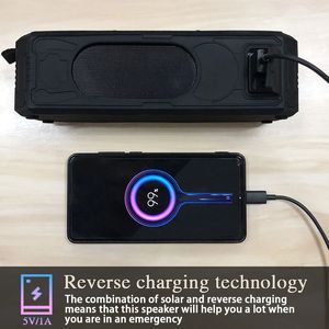 T62 <span class=keywords><strong>Bible</strong></span> audio solaire équitation en plein air étanche dent bleue petit haut-parleur lumière Mobile charge trésor longue durée de vie de la batterie - Product Image 4