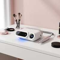 Machine à ongles électrique professionnelle en plastique, kit de manucure JD600 35W 30000RPM, portable, populaire, multifonctionnel, US
