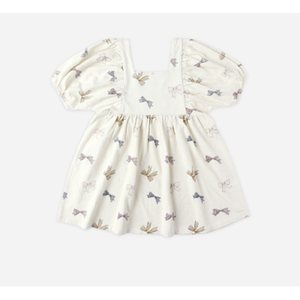 Vestido de Algodón para Bebés Niñas, Diseño Lindo, Manga Corta, Transpirable, Conjunto de Ropa - Product Image 1