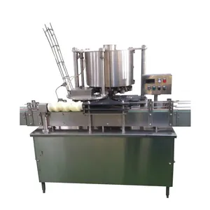 Automatic Rotary 4 Heads Beverage Tin Can Seamer Closing Capping Machine