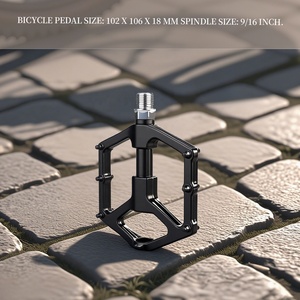 Tùy Chỉnh Ultralight Nhôm Hợp Kim Thép Trục Nylon Fibre Chống-Trượt Bàn Đạp Thích Hợp Cho Xe Đạp Phụ Kiện - Product Image 4