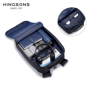 Kingsons Business <b>Backpack</b> 20-35L <b>Waterproof</b> Minimalist Design Men's Commuter Bag - Product Image 2