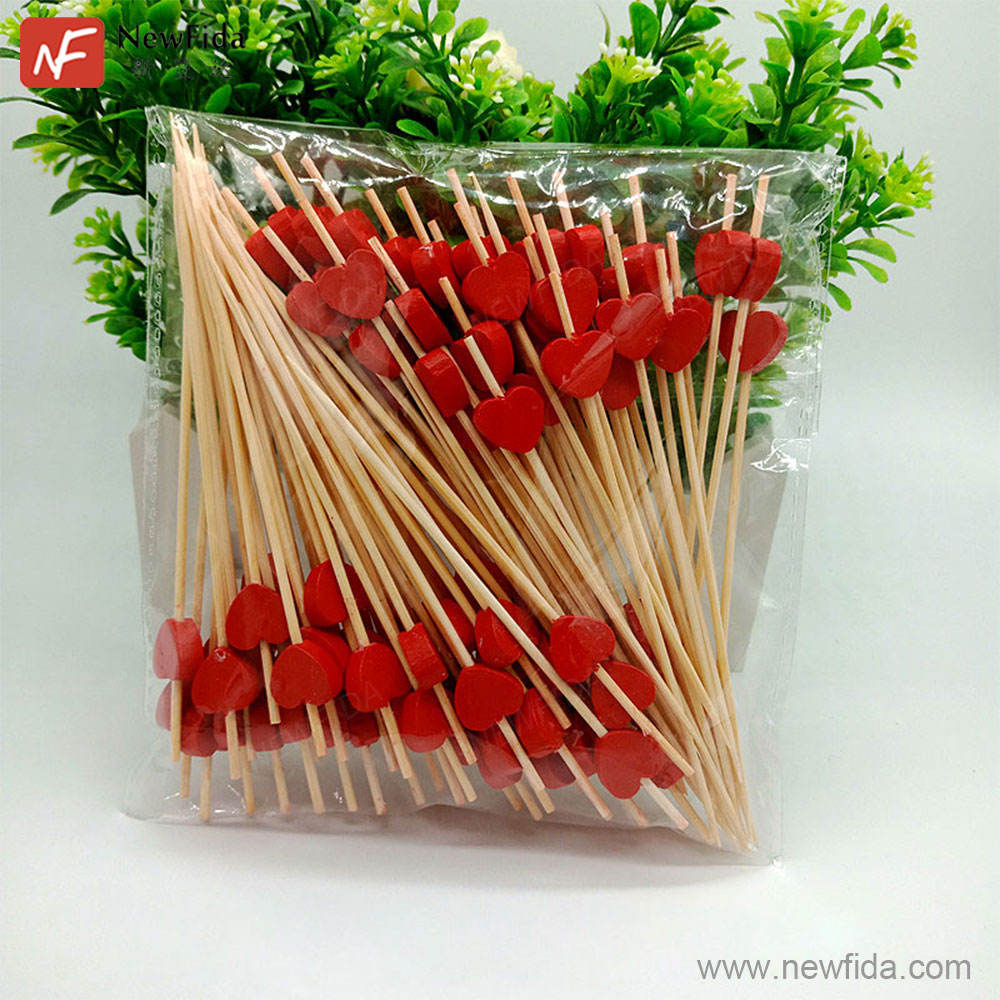 Corazón rojo del amor el 12cm 100 pcs/bag