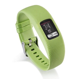 Yhq Vòng đeo tay Silicone mềm Dây đeo cho <span class=keywords><strong>Garmin</strong></span> <span class=keywords><strong>Vivofit</strong></span> 4 hoạt động thể dục Tracker thay thế Smartwatch ban nhạc - Product Image 5