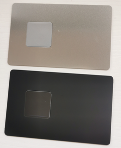 Carte de visite NFC <span class=keywords><strong>RFID</strong></span> personnalisée en acier inoxydable avec design étanche et épaisseur personnalisable - Product Image 5