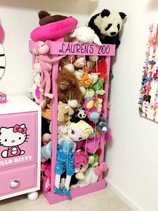 Organizador de Peluches de Madera para Animales de Peluche, Soporte para Peluches, Organizador de Peluches, Zoológico de Peluches - Product Image 3