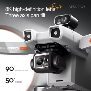 โดรน PRO กล้อง 8K มินิ 3 แกนกันสั่น Gimbal GPS ระบบหลบหลีกสิ่งกีดขวาง Ae86pro Pro Plus Pro Drone - Product Image 4