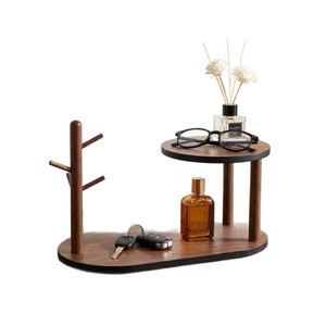 Entryway <b>key</b> storage rack, multi-functional eyeglasses and watch ornament rack, creative hanging rack, display rack. - Product Image 2