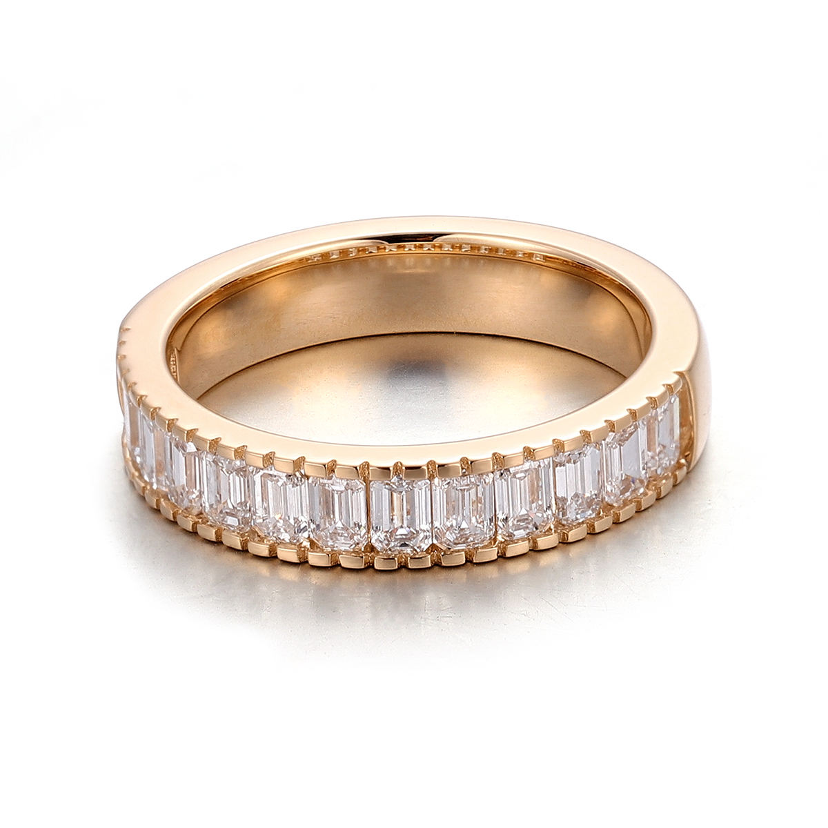 แหวนเพชรแล็บทองแท้ 18K