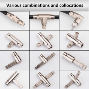 3/8 "áp lực cao Mist phụ kiện trượt khóa sương mù Kết nối dễ dàng-kết nối Mist Sprayer vòi phun - Product Image 4