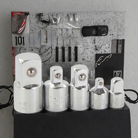 Jeu d'adaptateurs de douilles en acier au chrome-vanadium de haute qualité, clé à cliquet pour réparation automobile, outils à main