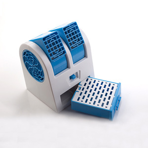 Portable Dual Port USB <b>Fan</b> With Rechargeable Battery Bladeless Design For Office And Travel Use - Product Image 1