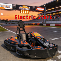 Go Kart para Adultos, Todoterreno, con Pedal Ajustable, Freno de Disco Trasero, Velocidad Máxima de 60-80 km/h, Gasolina