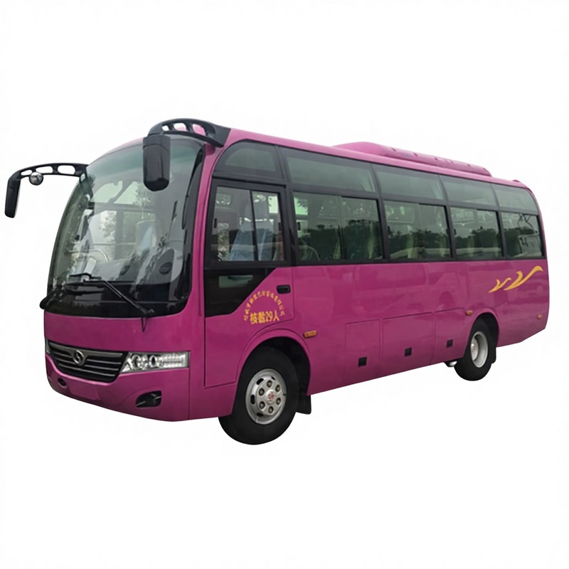 Used Bus with Front Three Bridge