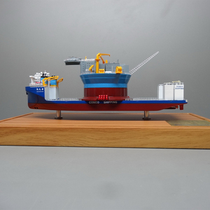 Chất Lượng Cao Chuyên Nghiệp Tùy Chỉnh Nhựa Thủ Công Mỹ Nghệ 3D Chiều Sâu Tùy Biến Sống Động Như Thật Vẽ Tay Kinh Doanh Quà Tặng Mô Hình Tàu - Product Image 4