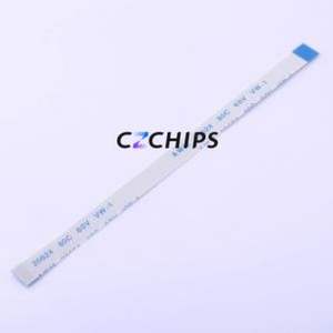 JS05B-10P-100-3-4 FFC <b>Cable</b> (Flexible Flat <b>Cable</b>) P=0.5mm Connector 10P 0.5mm 0.3mm Reverse - Product Image 1