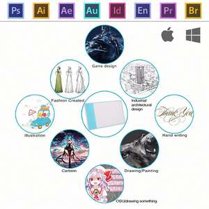 Nuova Tavoletta Grafica HUION H420 4 X 2.23\" con Penna Digitale USB <span class=keywords><strong>per</strong></span> PC - Product Image 4